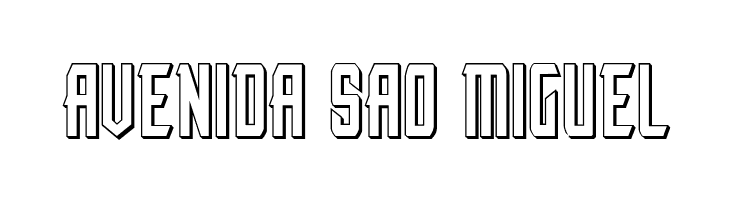 Nemesis Enforcer 3D Regular  Free Fonts Download