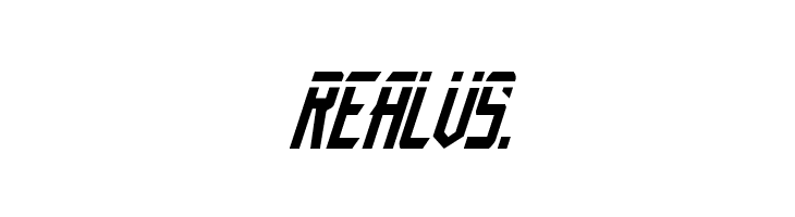 Nemesis Enforcer Laser Italic  Free Fonts Download