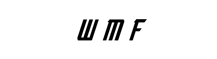 Nemesis Enforcer Expanded Italic  Free Fonts Download