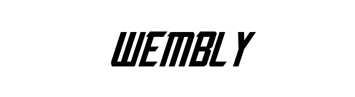 Nemesis Enforcer Expanded Italic  Free Fonts Download