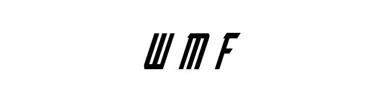 Nemesis Enforcer Italic  Free Fonts Download