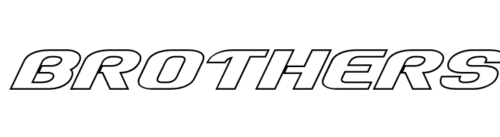 Team America Outline  Free Fonts Download