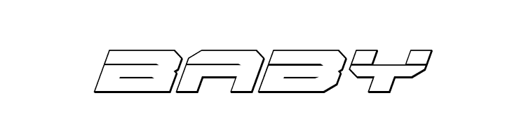 Eridanus 3D Italic  Free Fonts Download