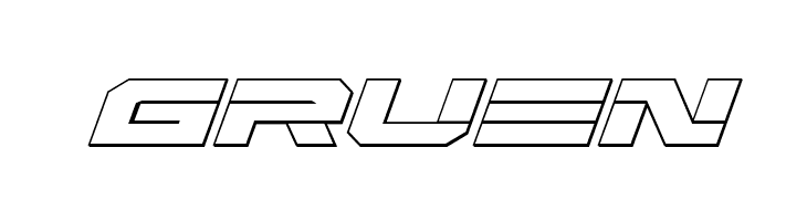 Eridanus 3D Italic  Free Fonts Download