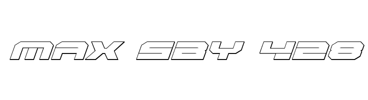 Eridanus 3D Italic  Free Fonts Download