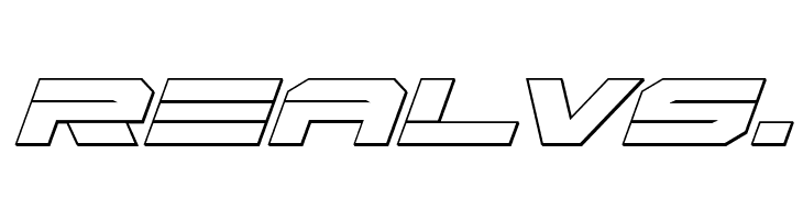 Eridanus 3D Italic  Free Fonts Download