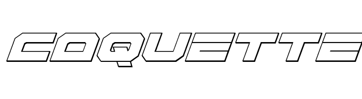 Eridanus Condensed 3D Italic  Free Fonts Download