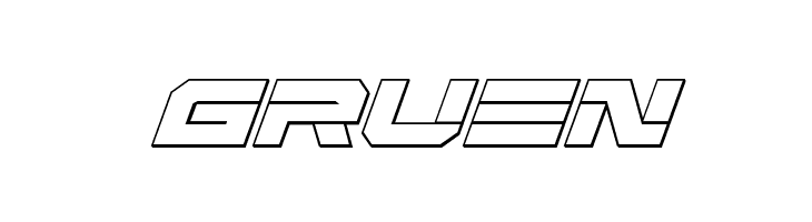 Eridanus Condensed 3D Italic  Free Fonts Download