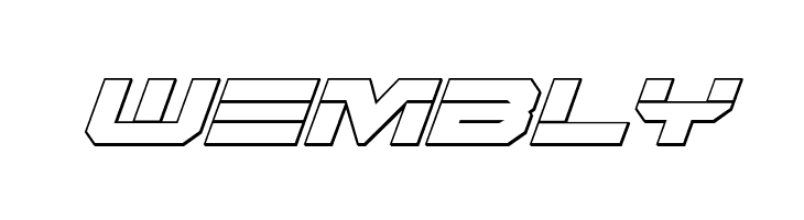 Eridanus Condensed 3D Italic  Free Fonts Download