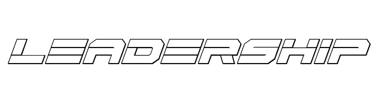 Eridanus Condensed 3D Italic  Free Fonts Download