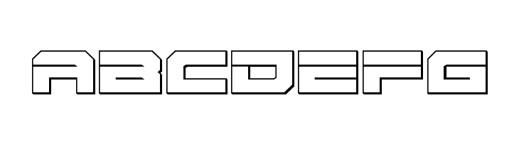 Eridanus Condensed 3D  Free Fonts Download