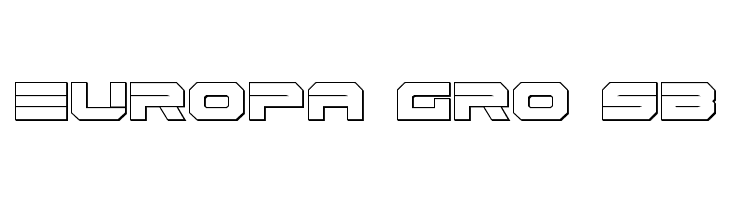 Eridanus Condensed 3D  Free Fonts Download