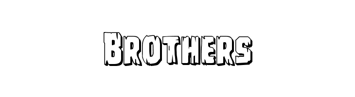 Leatherface 3D  Free Fonts Download