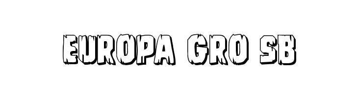 Leatherface 3D  Free Fonts Download