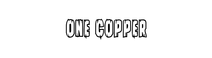 Leatherface Bold Outline  Free Fonts Download