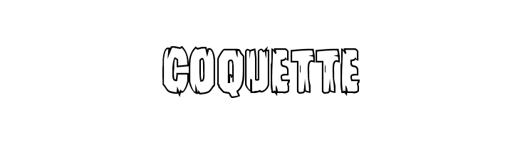 Leatherface Outline  Free Fonts Download