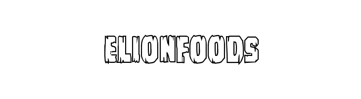 Leatherface Outline  Free Fonts Download
