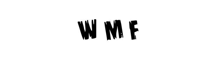 Leatherface Rotated  Free Fonts Download