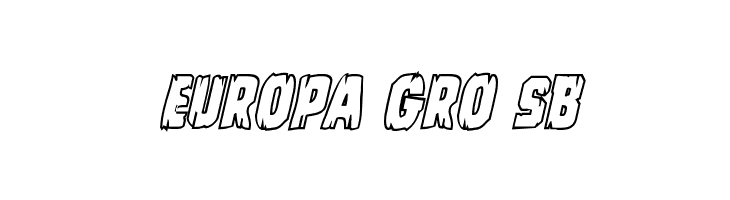 Leatherface Outline Italic  Free Fonts Download