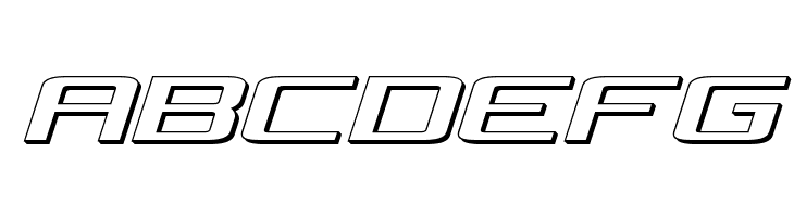 Concielian 3D Semi-Italic  Free Fonts Download