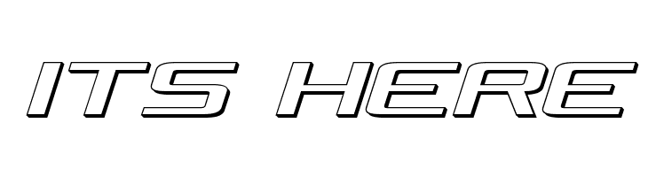 Concielian 3D Semi-Italic  Free Fonts Download