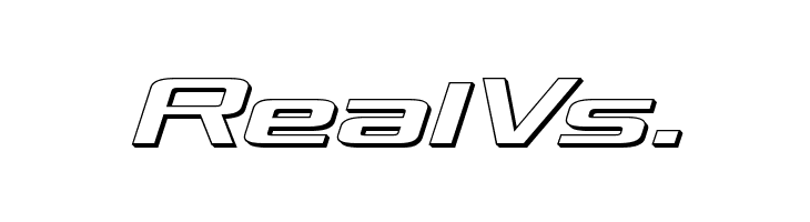 Concielian 3D Semi-Italic  Free Fonts Download