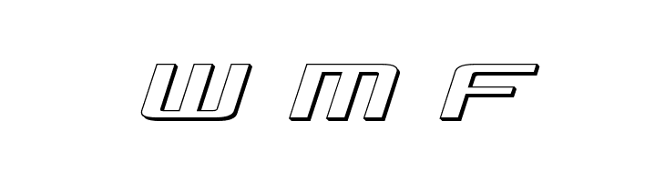 Concielian 3D Semi-Italic  Free Fonts Download