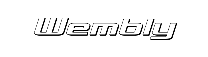 Concielian 3D Semi-Italic  Free Fonts Download