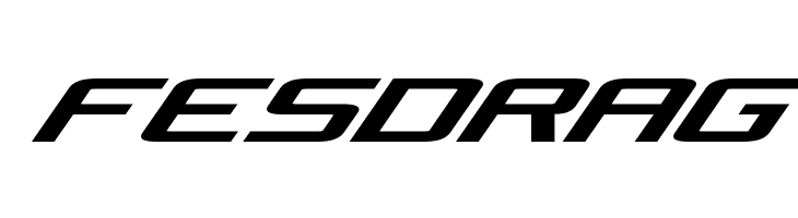 FESDRAG Concielian Bold Italic Font