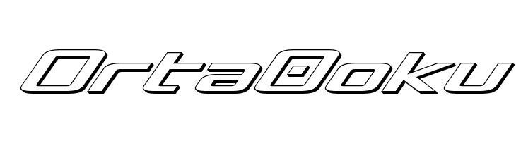 Concielian 3D Italic  Free Fonts Download