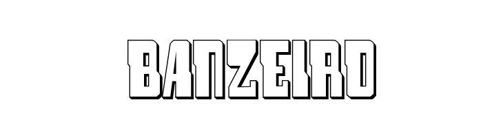Lamprey 3D Regular  Free Fonts Download