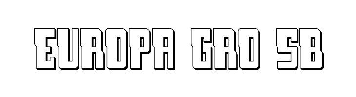 Lamprey 3D Regular  Free Fonts Download