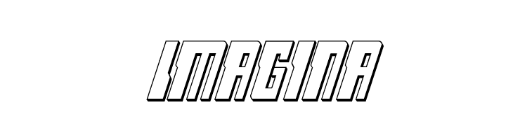 Lamprey 3D Italic  Free Fonts Download