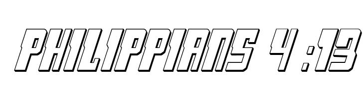 Lamprey 3D Italic  Free Fonts Download