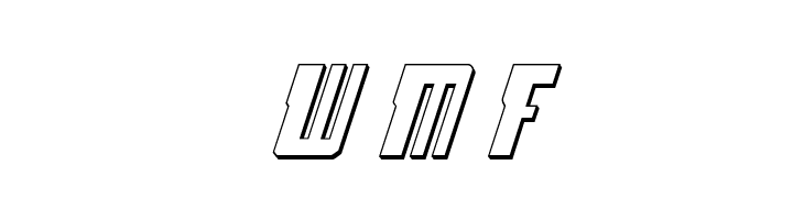 Lamprey 3D Italic  Free Fonts Download