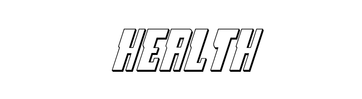 Lamprey 3D Italic  Free Fonts Download