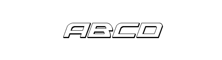 Alexis 3D Italic  Free Fonts Download