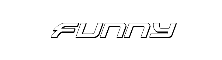 Alexis 3D Italic  Free Fonts Download