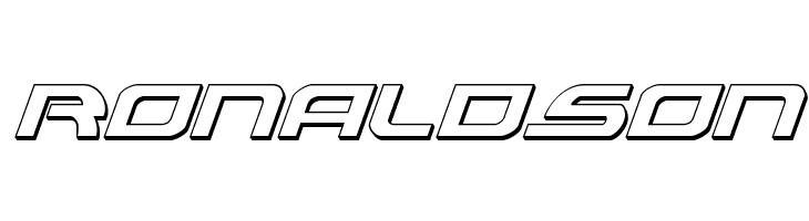 Alexis 3D Italic  Free Fonts Download