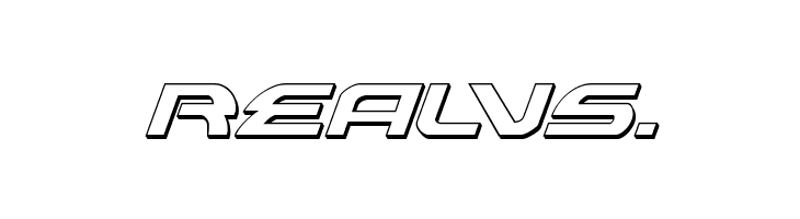 Alexis 3D Italic  Free Fonts Download