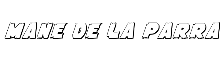 Flying Leatherneck 3D  Free Fonts Download