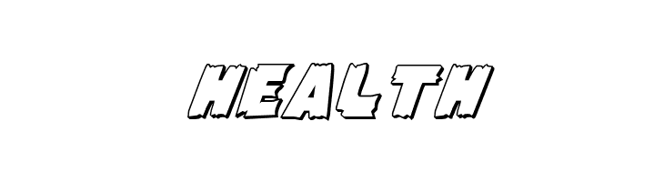 Flying Leatherneck 3D  Free Fonts Download