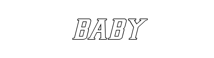 Earthrealm Outline Italic  Free Fonts Download