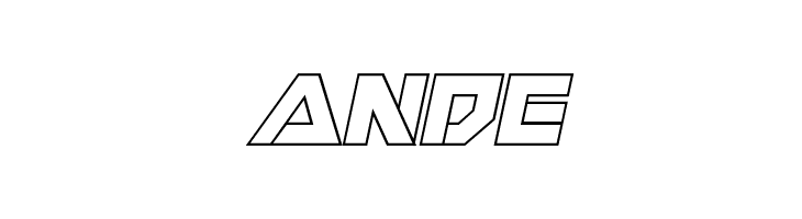 Liberty Island Outline Italic  Free Fonts Download