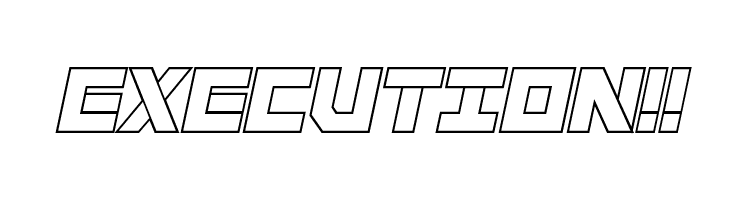 Liberty Island Outline Italic  Free Fonts Download