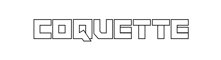 Liberty Island Outline Regular  Free Fonts Download