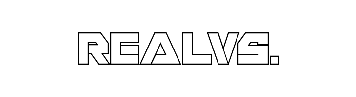 Liberty Island Outline Regular  Free Fonts Download