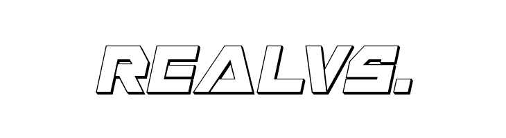 Liberty Island 3D Italic  Free Fonts Download