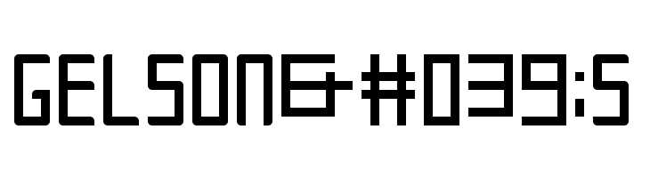 Digit Square Regular  Free Fonts Download