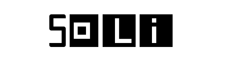 Digit Square Regular  Free Fonts Download